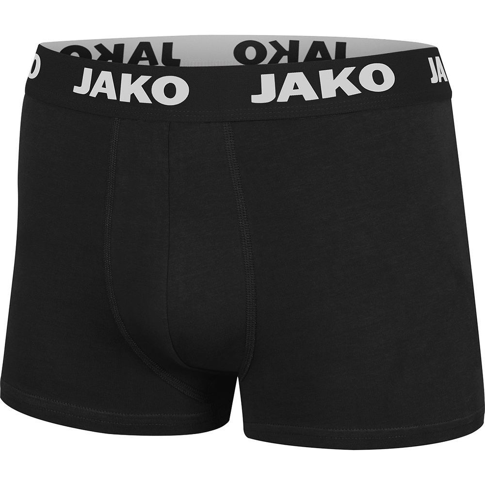 BOXER JAKO BASIC PACK DE 2, NEGRO HOMBRE. S PACK DE 2 UNIDADES PACK OF 2 UNITS M PACK OF 2 UNITS L PACK OF 2 UNITS XL PACK OF 2 UNITS 2XL 