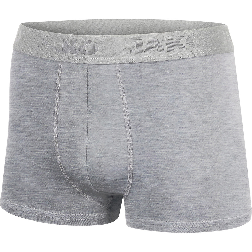 BOXER JAKO PREMIUM PACK DE 2, GRIS MELANGE HOMBRE. S PACK DE 2 UNIDADES PACK OF 2 UNITS M PACK OF 2 UNITS L PACK OF 2 UNITS XL PACK OF 2 UNITS 2XL 