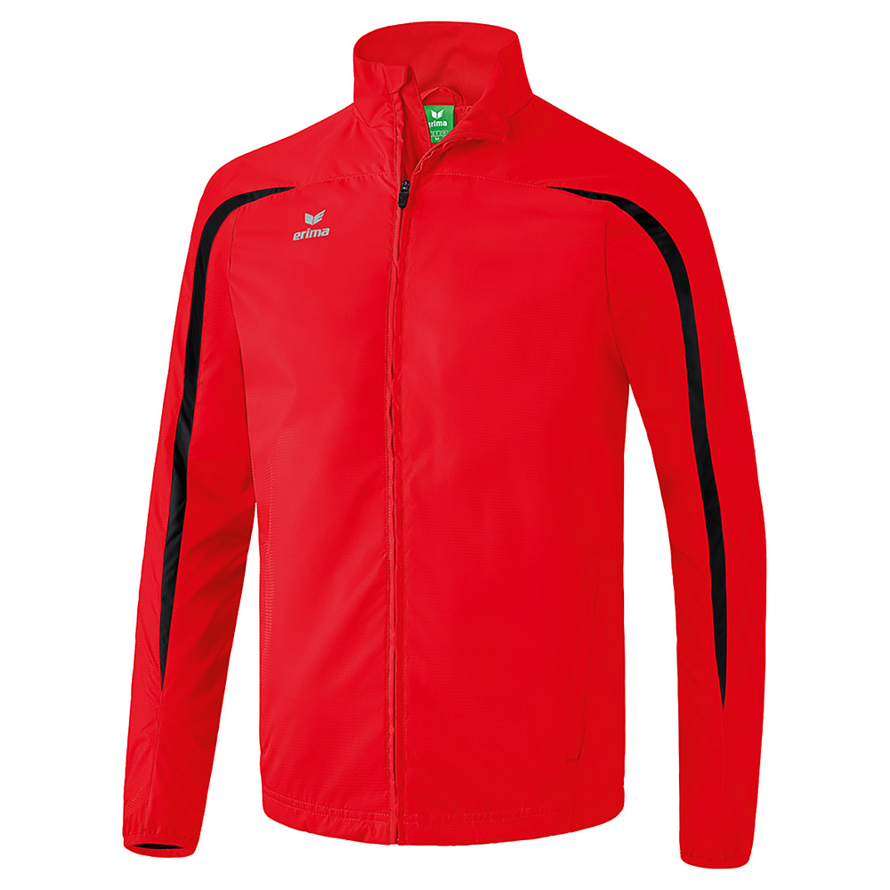 CHAQUETA RUNNING ERIMA ATHLETICS, ROJA-BLANCA NIÑO. 128 140 152 164 