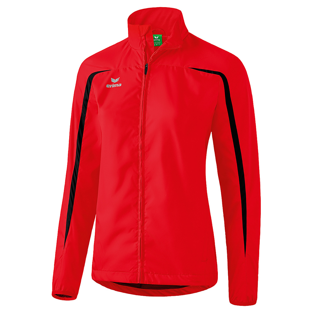 CHAQUETA RUNNING ERIMA ATHLETICS, ROJA-BLANCA MUJER. 34 36 38 40 42 44 46 48 