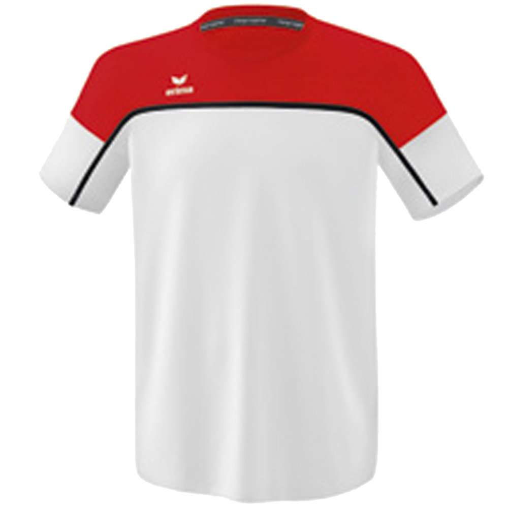 CAMISETA MANGA CORTA ERIMA CHANGE, BLANCA-ROJA-NEGRA NIÑO. 128 140 152 164 