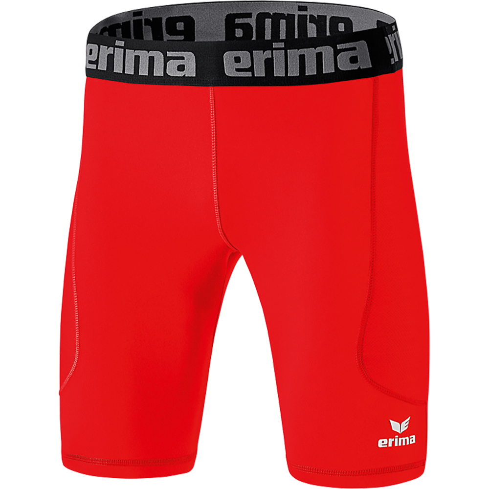 MALLAS CORTAS ERIMA ELEMENTAL, ROJA UNISEX. S M L XL 2XL 3XL 