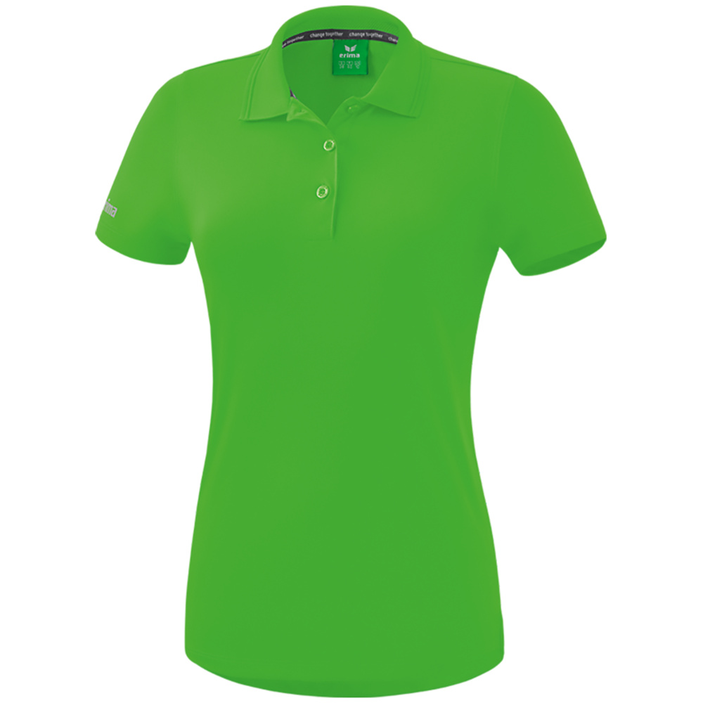 POLO FUNCIONAL ERIMA, VERDE MUJER. 34 36 38 40 42 44 