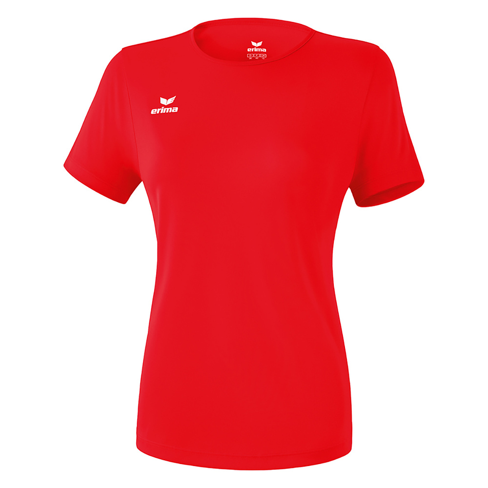 CAMISETA FUNCIONAL ERIMA TEAMSPORTS, ROJA MUJER. 34 36 38 40 42 44 46 48 