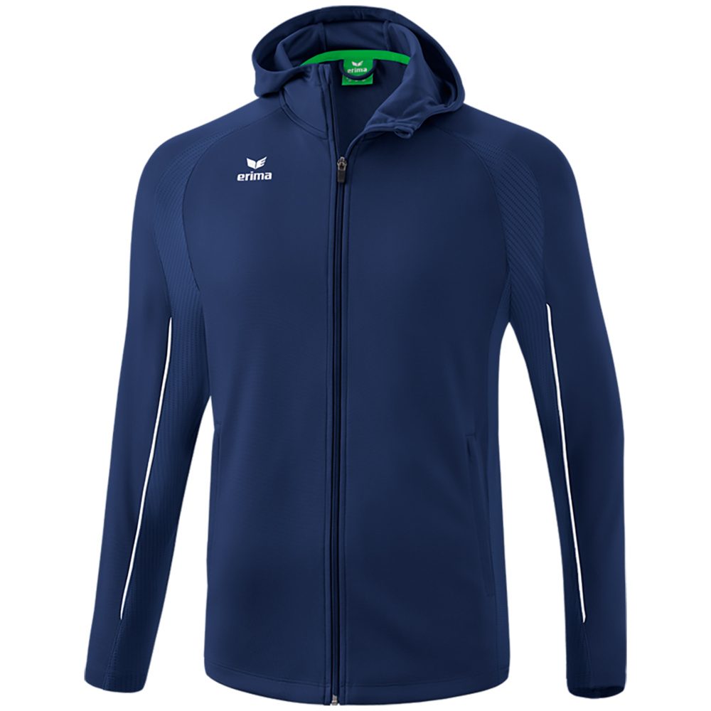 ERIMA LIGA STAR TRAINING JACKET WITH HOOD, NEW NAVY KIDS.