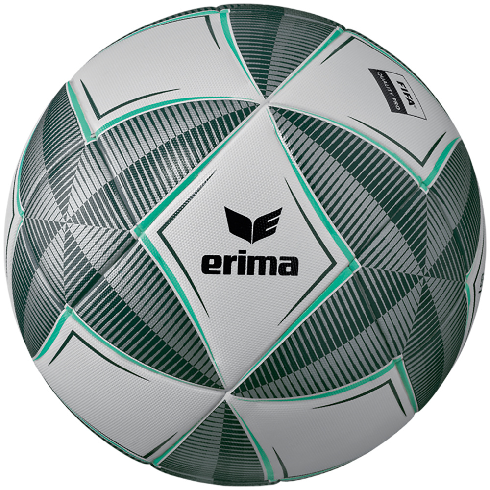 BALÓN DE FÚTBOL ERIMA SENZOR-STAR PRO KOPERNIKUS, VERDE-ESMERALDA-PLATA TALLA 5. TALLA 5 