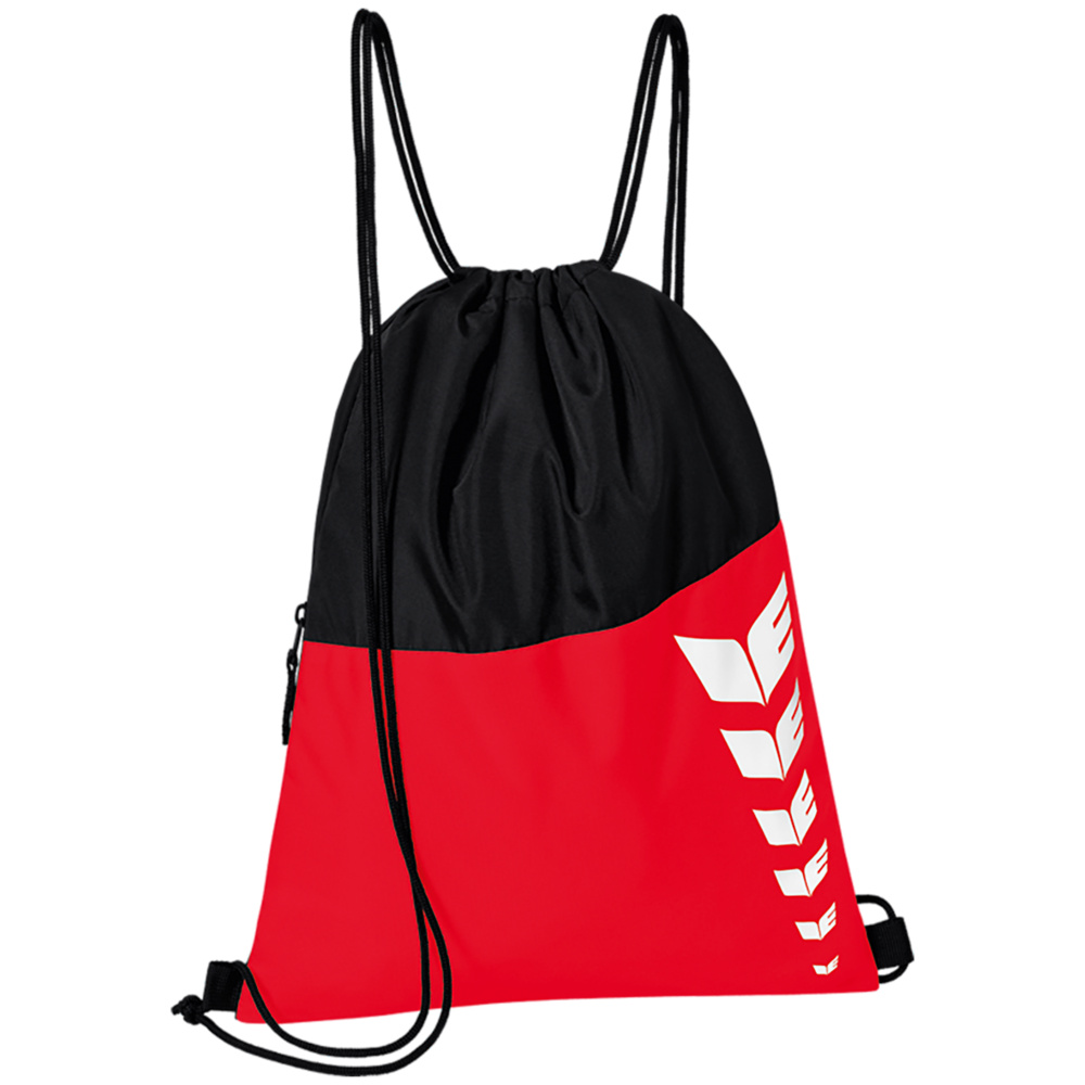 BOLSA DEPORTE ERIMA SIX WINGS, ROJA-NEGRA. 