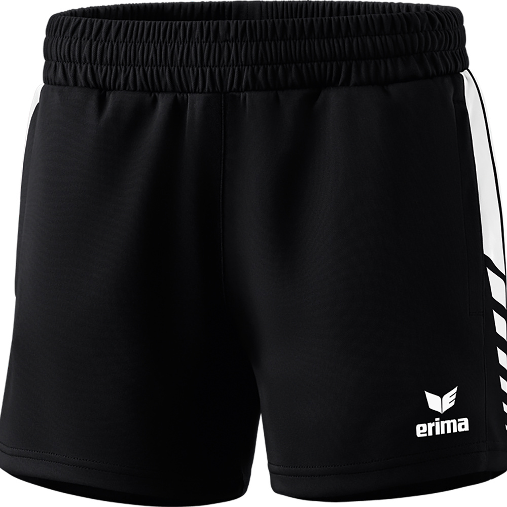 SHORT ERIMA SIX WINGS WORKER, NEGRO-BLANCO MUJER. 34 36 38 40 42 44 