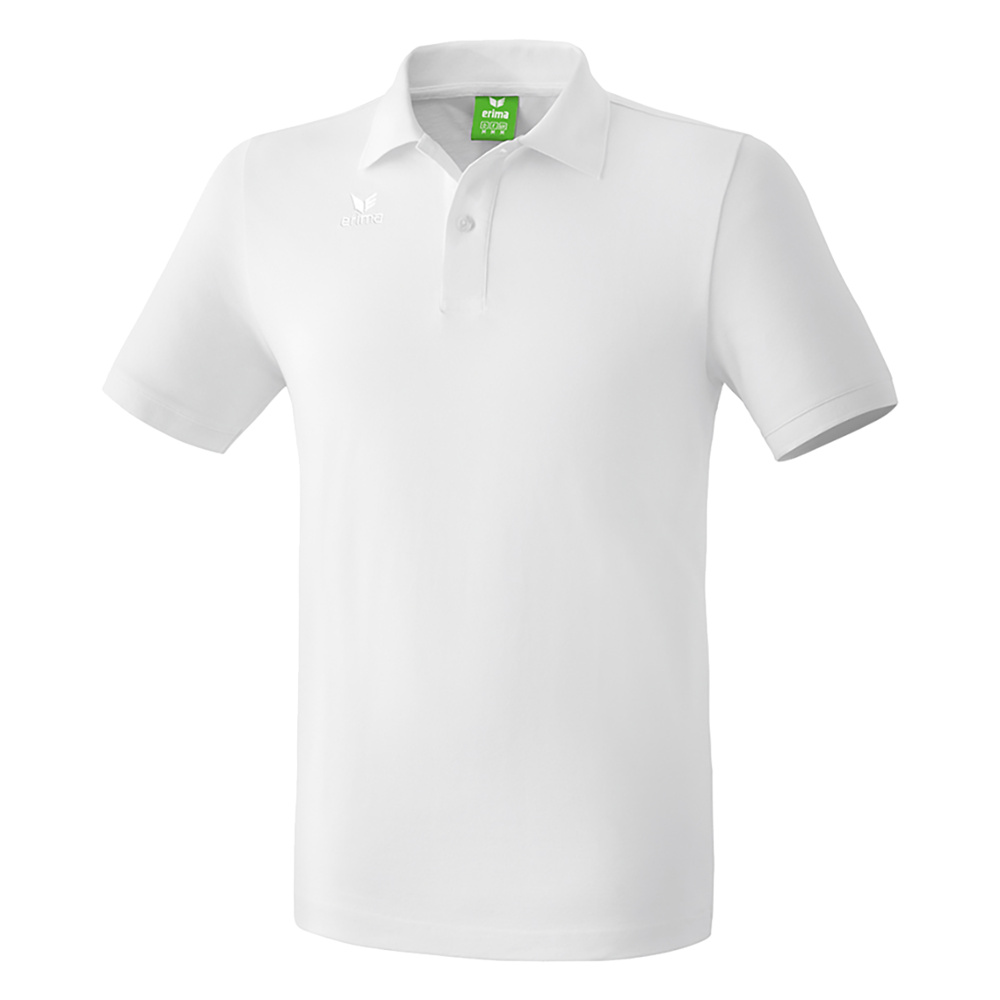 POLO ERIMA TEAMSPORTS, BLANCO NIÑO. 116 128 140 152 164 