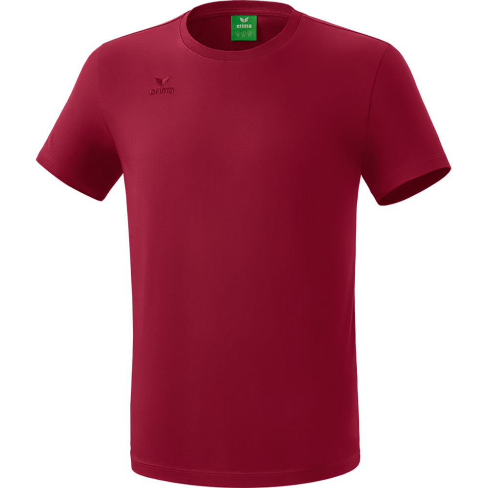 CAMISETA ERIMA TEAMSPORTS, BURDEOS HOMBRE. S M L XL 2XL 3XL 