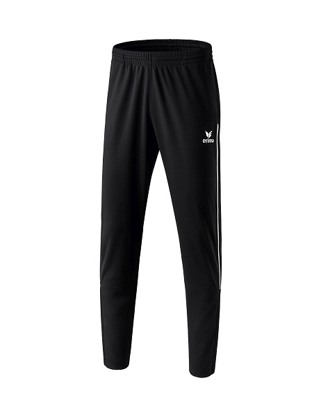 PANTALÓN DE ENTRENAMIENTO ERIMA CON INSERCIÓN Y RIBETEADO 2.0, NEGRO UNISEX. S M L XL 2XL 3XL 