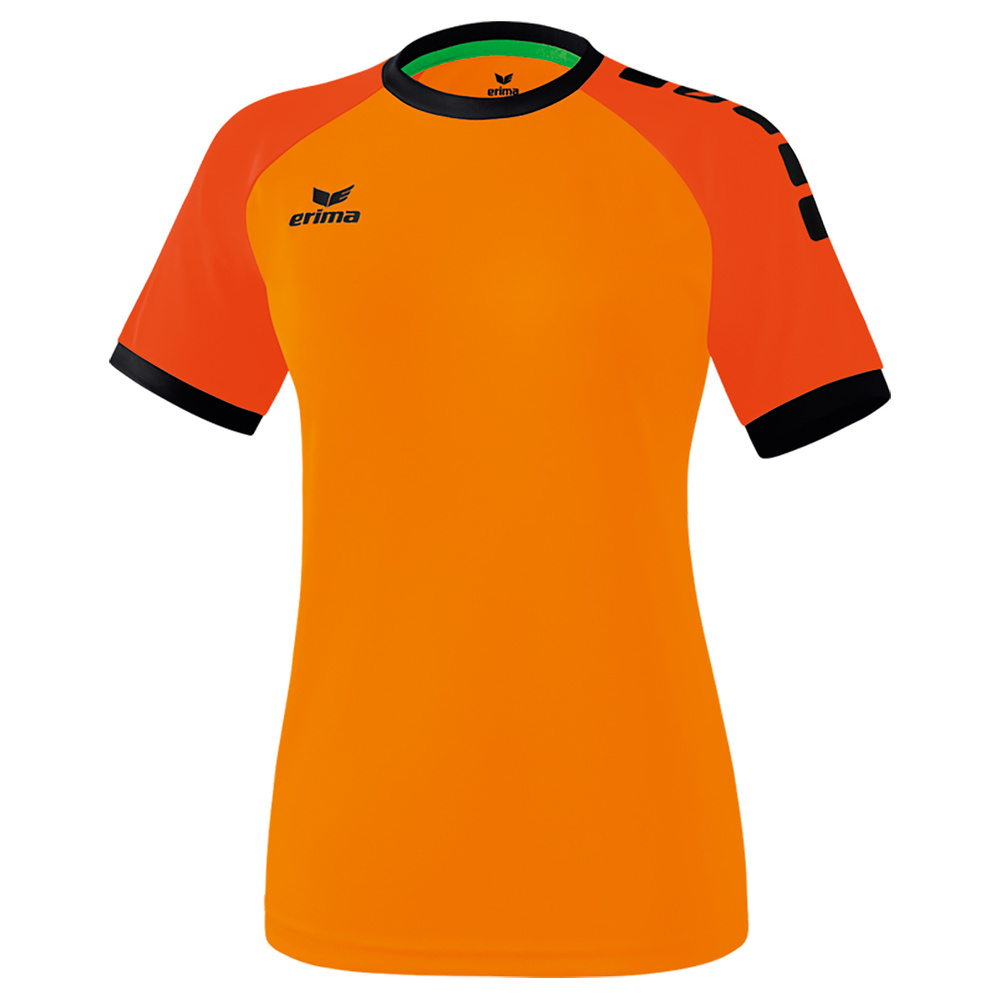 ERIMA ZENARI 3.0CAMISETA WOMENGA CORTA, NARANJA-WOMENDARINA-NEGRA MUJER. 34 36 38 40 42 44 46 48 