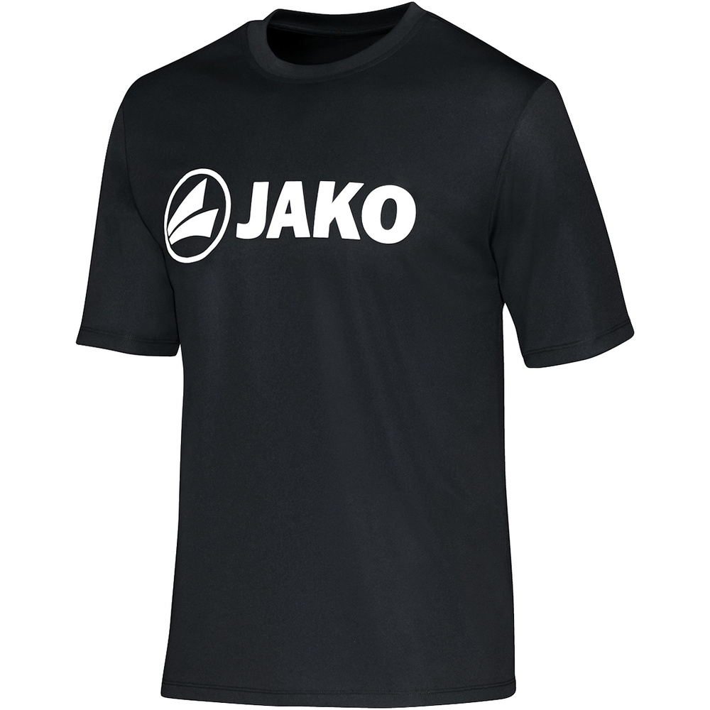 CAMISETA FUNCIONAL JAKO PROMO, NEGRA NIÑO. 116 128 140 152 164 