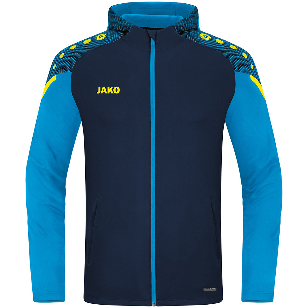 CHAQUETA CON CAPUCHA JAKO PERFORMANCE, MARINO-AZUL JAKO NIÑO. 128 