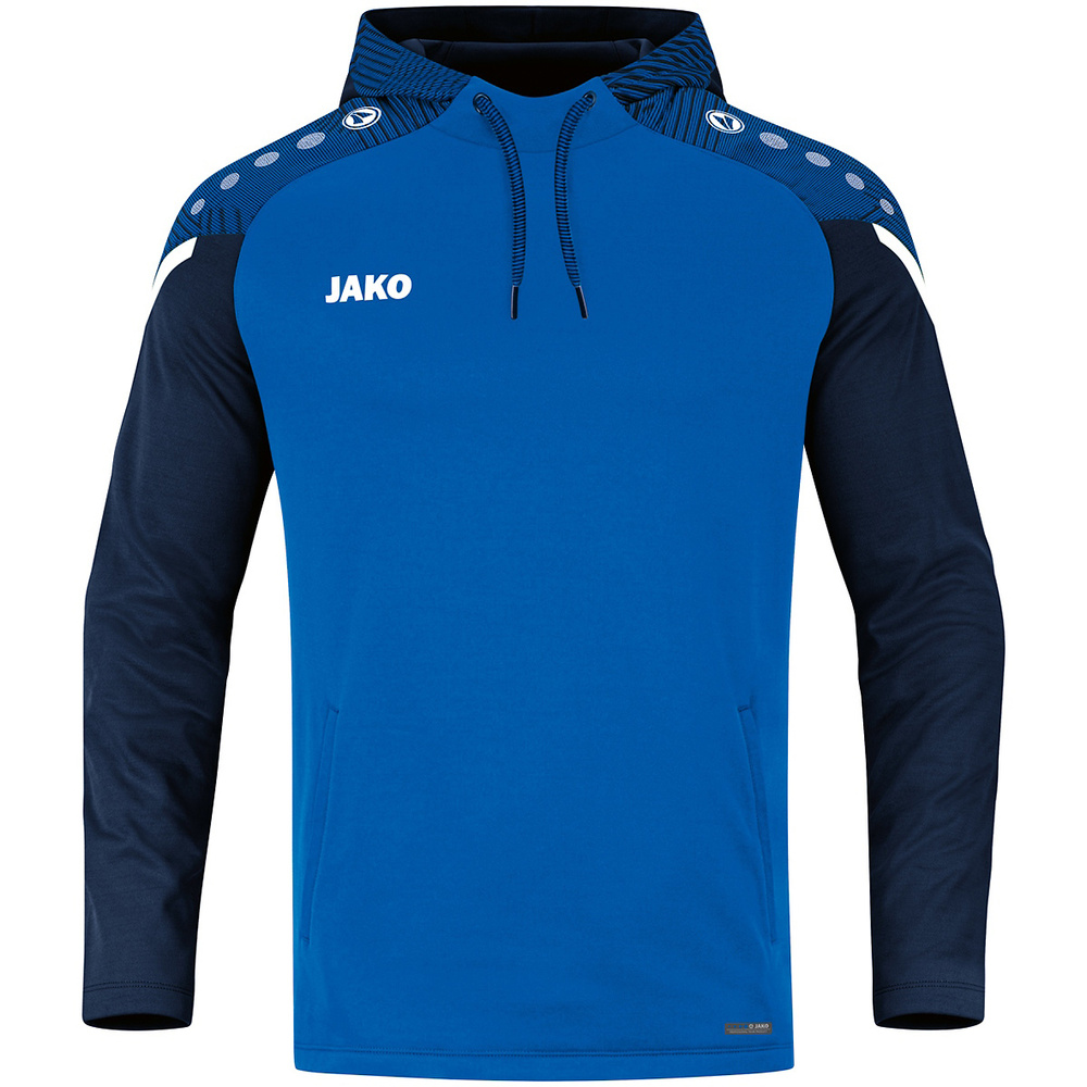 SUDADERA CON CAPUCHA JAKO PERFORMANCE, ROYAL-MARINO NIÑO. 116 