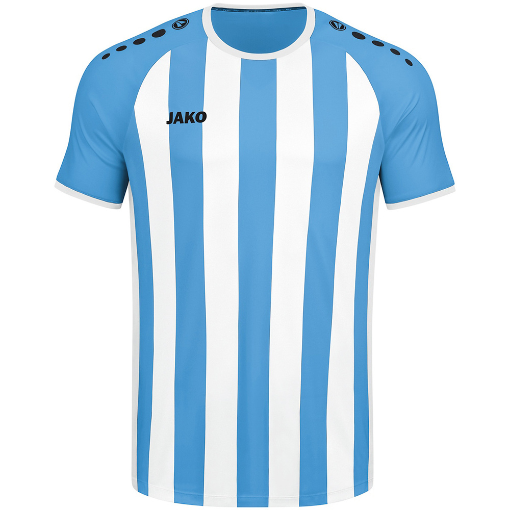 CAMISETA JAKO INTER MANGA CORTA, CELESTE-BLANCA NIÑO. 128 140 152 164 