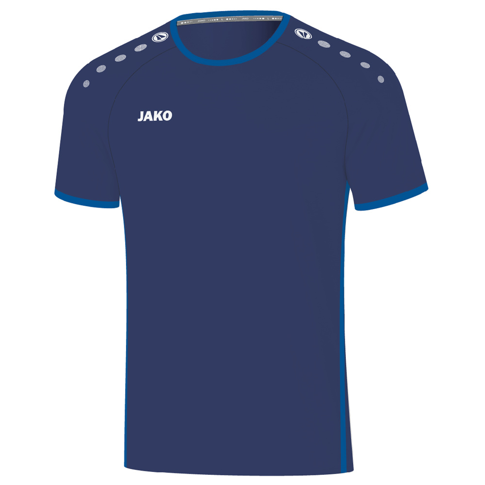 CAMISETA JAKO PRIMERA MANGA CORTA, MARINO-INDIGO NIÑO. 116 128 140 152 164 