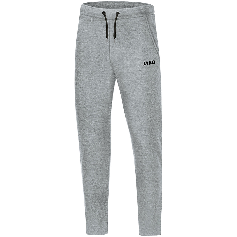 PANTALÓN DE JOGGING JAKO BASE, GRIS MELANGE NIÑO. 128 140 152 164 