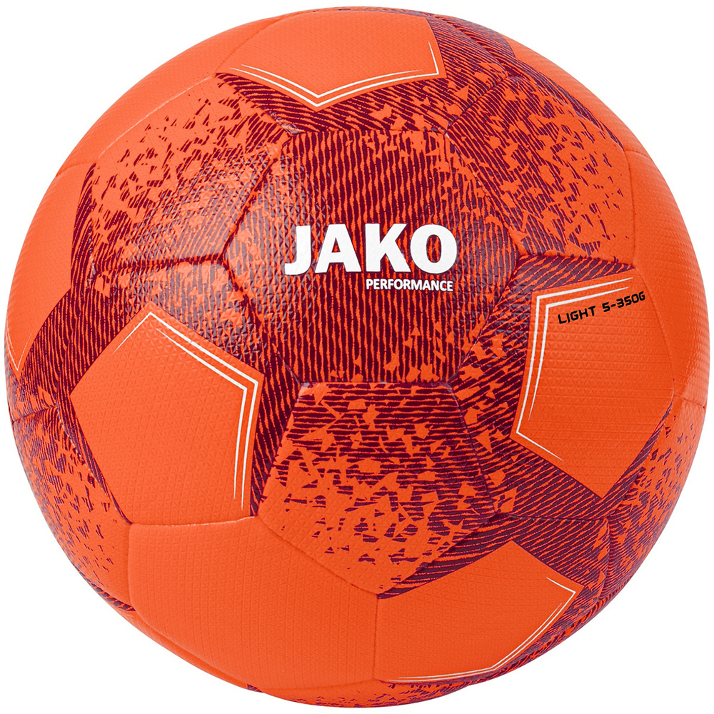 BALÓN LIGERO JAKO STRIKER 2.0, NARANJA NEÓN. TALLA 5 