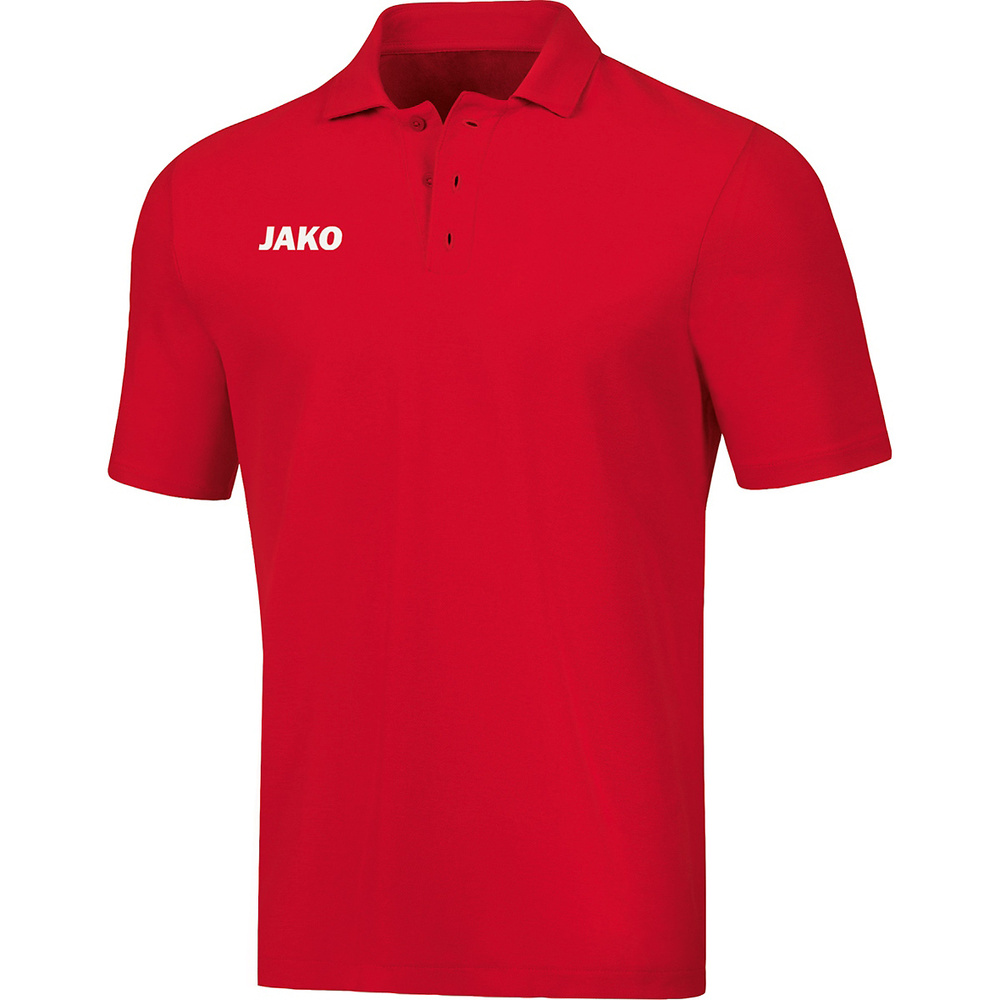 POLO JAKO BASE, ROJO NIÑO. 140 152 164 