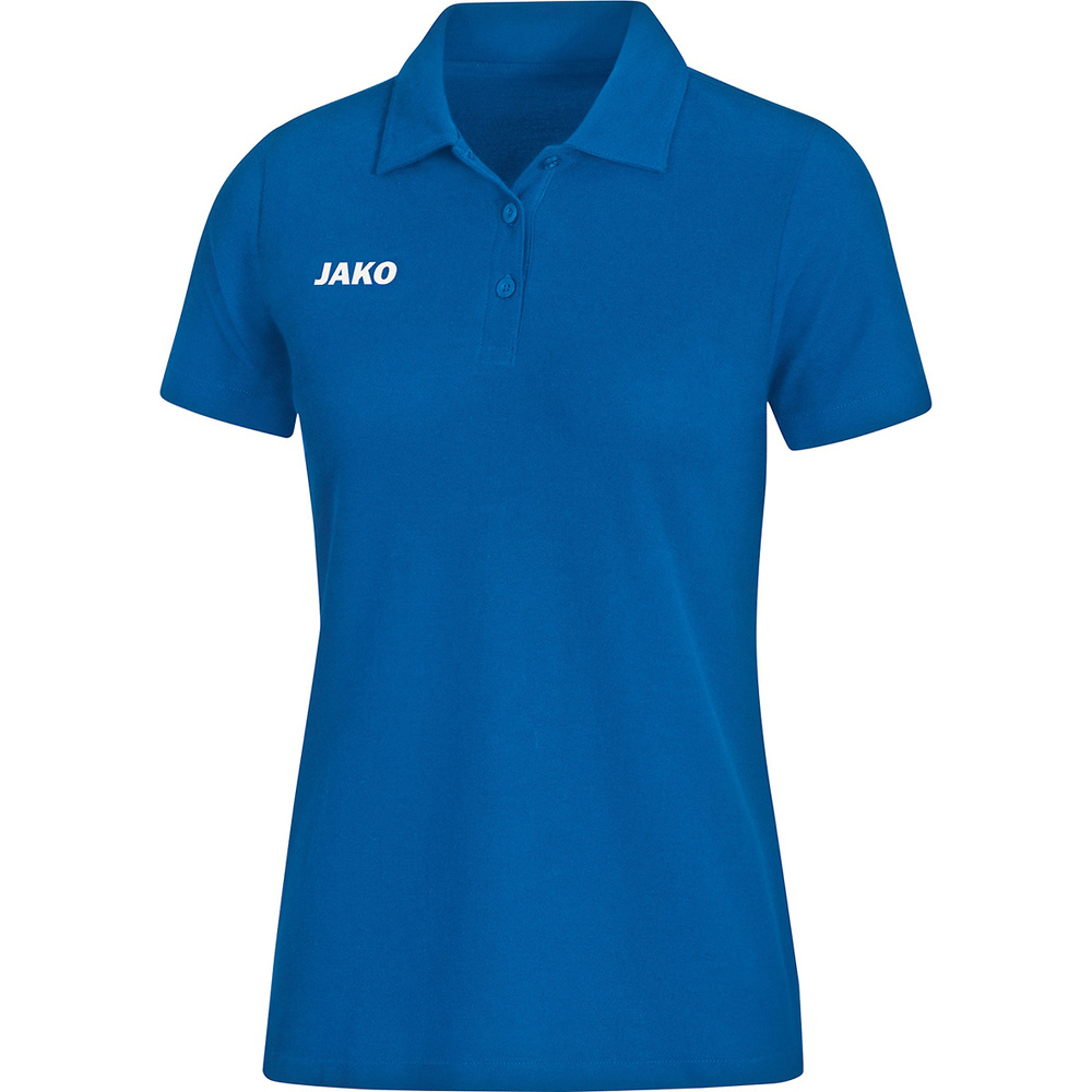 POLO JAKO BASE, ROYAL MUJER. S M L XL 2XL 3XL 