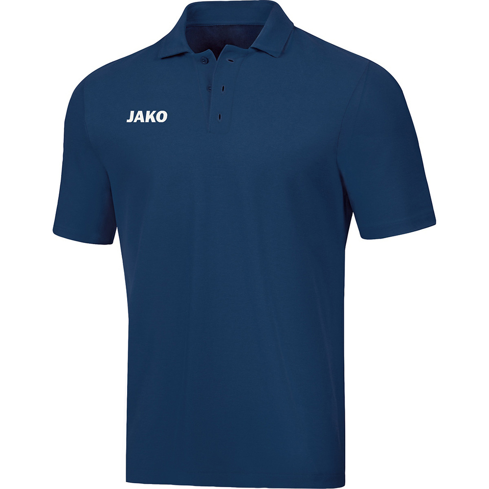 POLO JAKO BASE, MARINO HOMBRE. S M L XL 2XL 3XL 4XL 