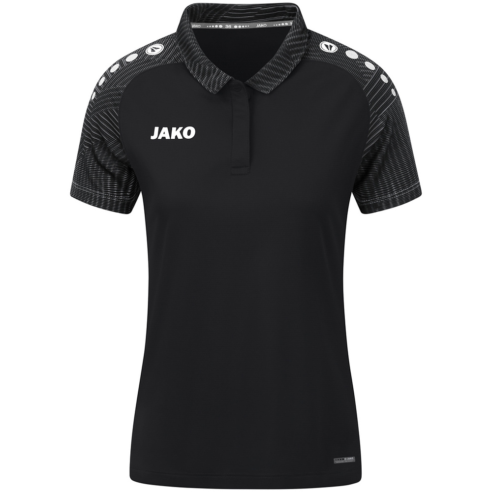 POLO JAKO PERFORMANCE, NEGRO-ANTRACITA MUJER. 34 