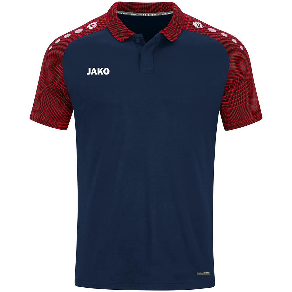 POLO JAKO PERFORMANCE, MARINO-ROJO HOMBRE. 2XL 