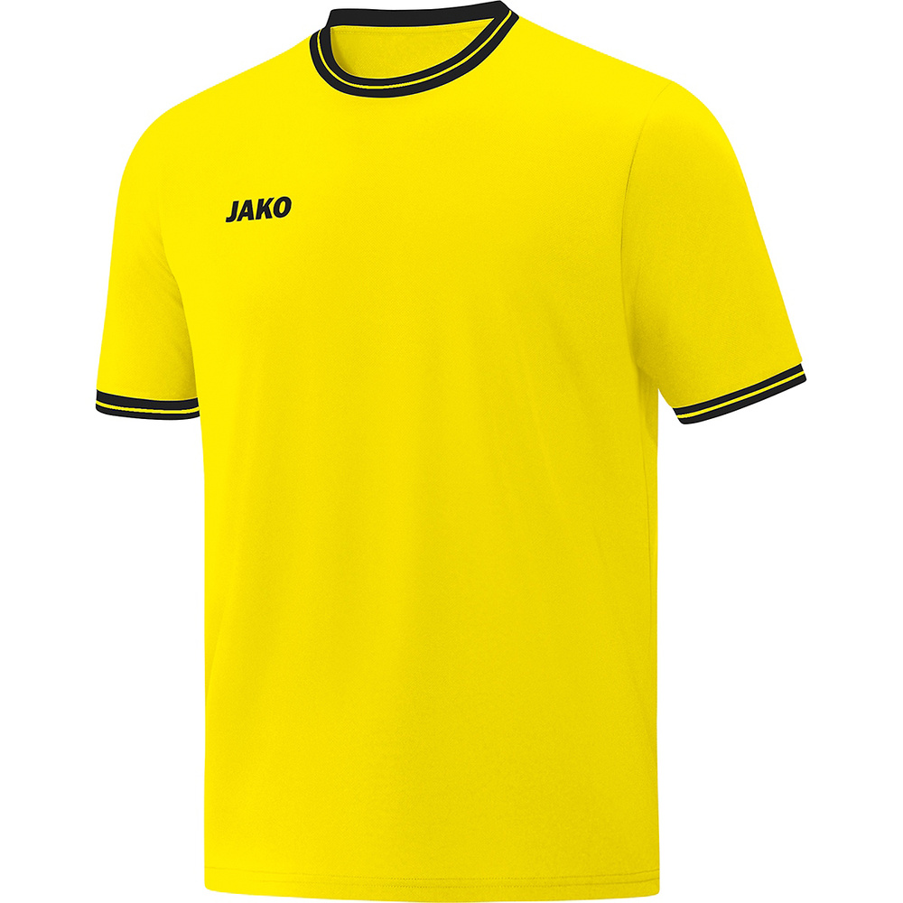 CAMISETA CUBRE JAKO CENTER 2.0, AMARILLA-NEGRA NIÑO. XS 