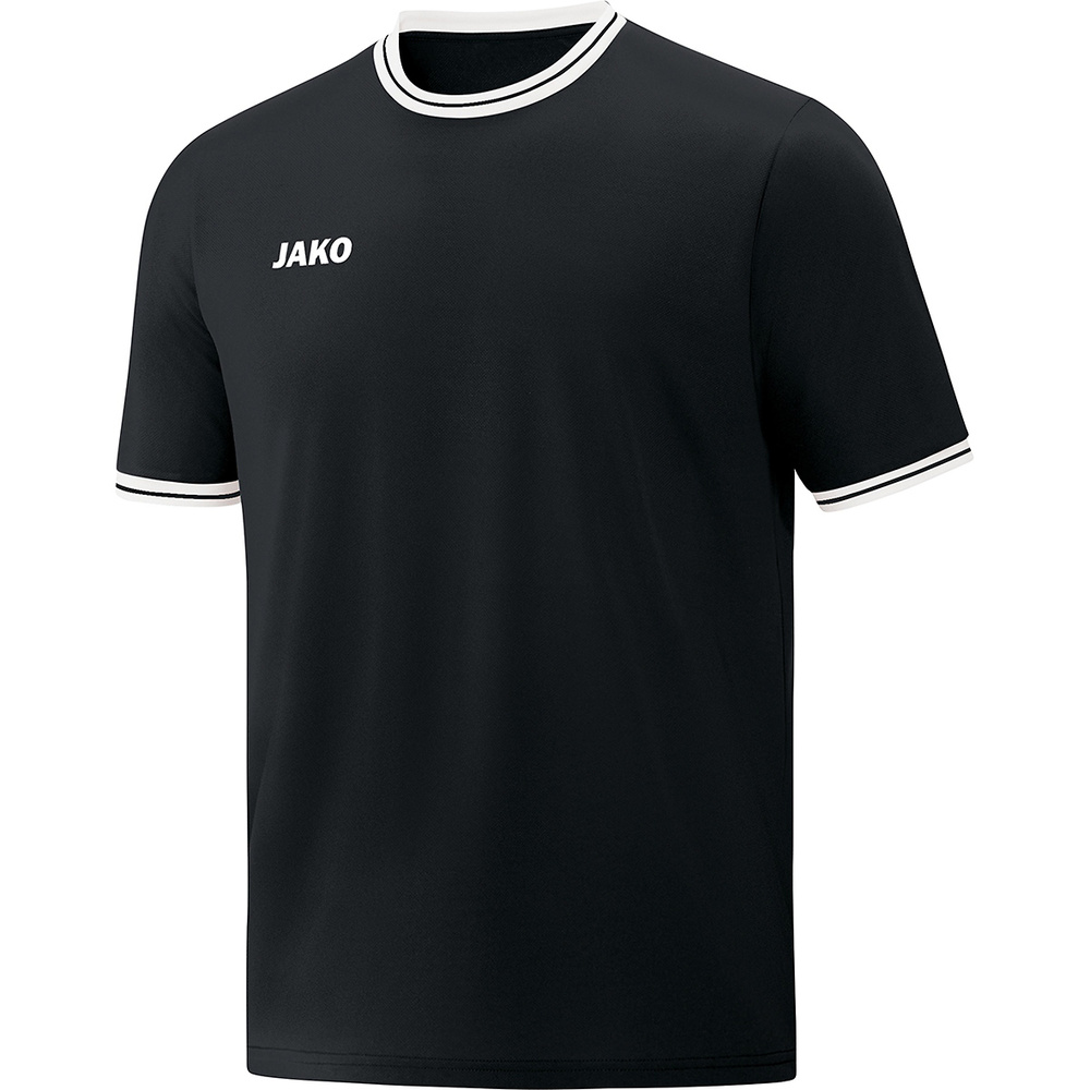 CAMISETA CUBRE JAKO CENTER 2.0, NEGRA-BLANCA HOMBRE. S M L XL 2XL 3XL 