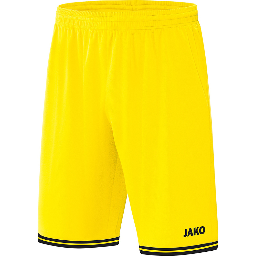 SHORT JAKO CENTER 2.0, AMARILLO-NEGRO NIÑO. XXS XS 