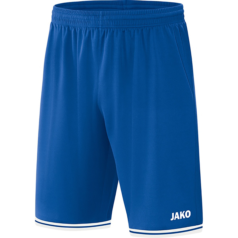 SHORT JAKO CENTER 2.0, ROYAL-BLANCO HOMBRE. S M L XL 2XL 3XL 