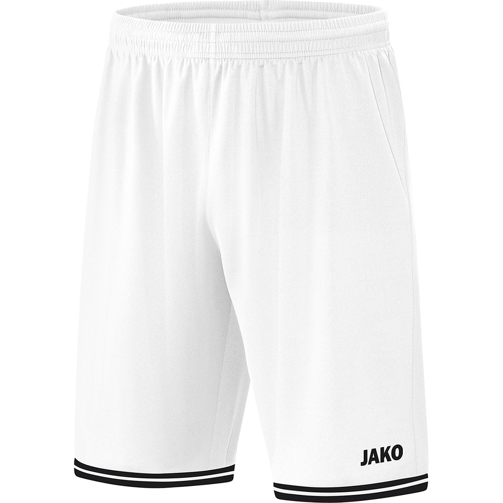 SHORT JAKO CENTER 2.0, BLANCO-NEGRO HOMBRE. S M L XL 2XL 3XL 