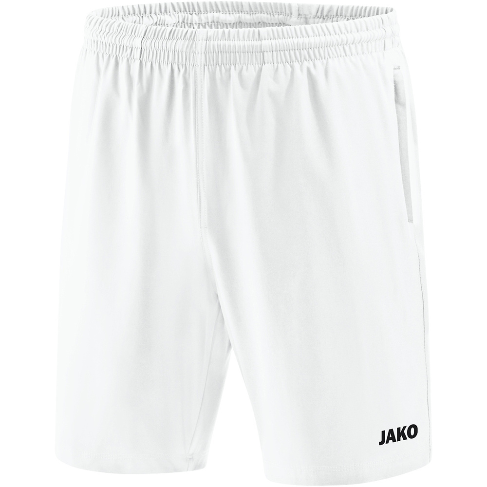 SHORT JAKO PROFI, BLANCO HOMBRE. S M L XL 2XL 3XL 4XL 