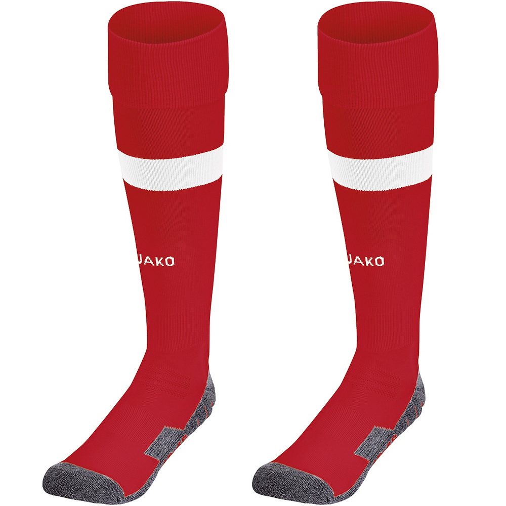 MEDIAS JAKO BOCA, ROJA-BLANCA. 3 (35-38) 4 (39-42) 5(43-46) 
