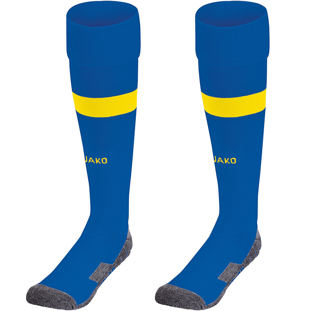 MEDIAS JAKO BOCA, ROYAL-AMARILLA. 3 (35-38) 4 (39-42) 5(43-46) 