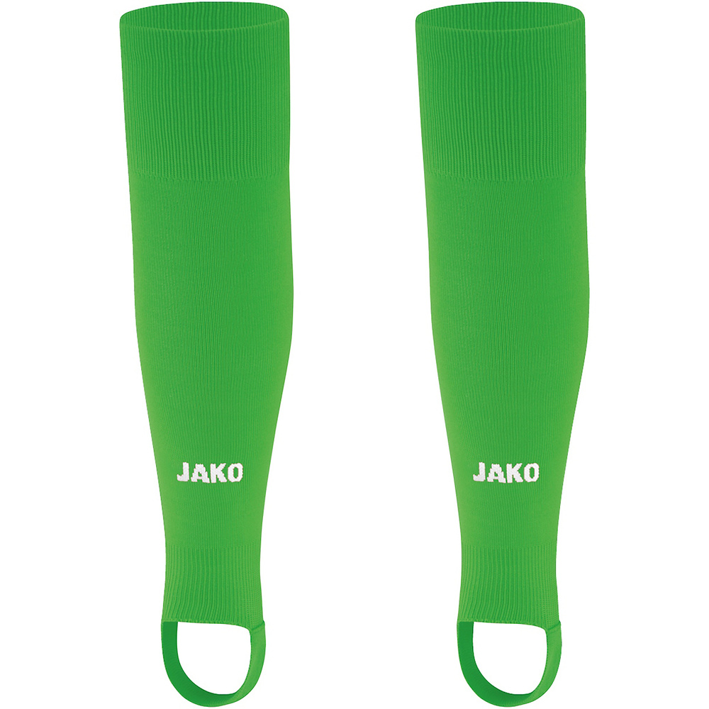 STIRRUPS JAKO GLASGOW 2.0, VERDE CLARO. BAMBINI (ALTURA HASTA 135 CM.) JUNIOR (BODY HEIGHT UP TO 165 CM.) SENIOR (BODY HEIGHT OVER 165 CM.) 