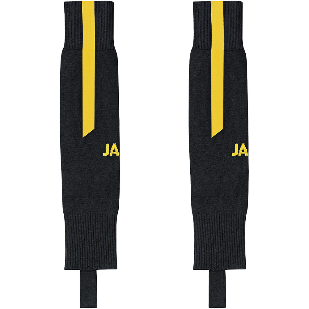 STIRRUPS JAKO LAZIO, NEGRA-AMARILLA. JUNIOR SENIOR 