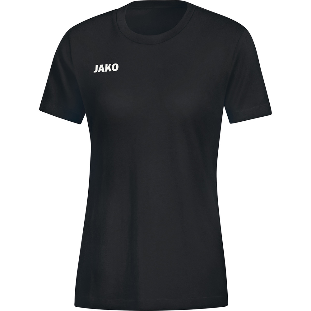 CAMISETA JAKO BASE, NEGRA MUJER. 34 36 38 40 42 44 