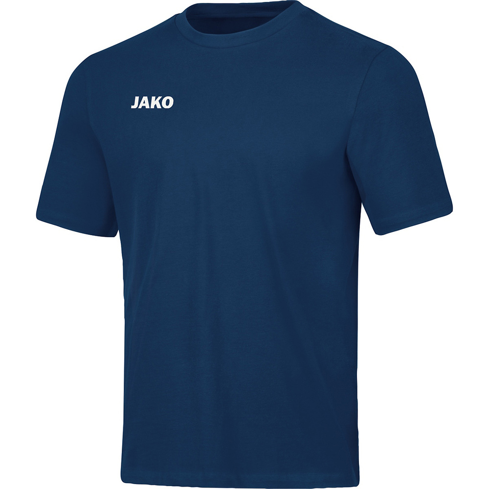 CAMISETA JAKO BASE, MARINO HOMBRE. S M L XL 2XL 3XL 4XL 