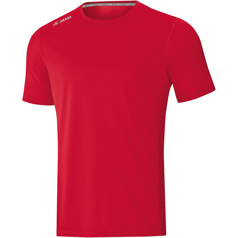 CAMISETA JAKO RUN 2.0 MANGA CORTA, ROJA NIÑO. 128 140 152 164 