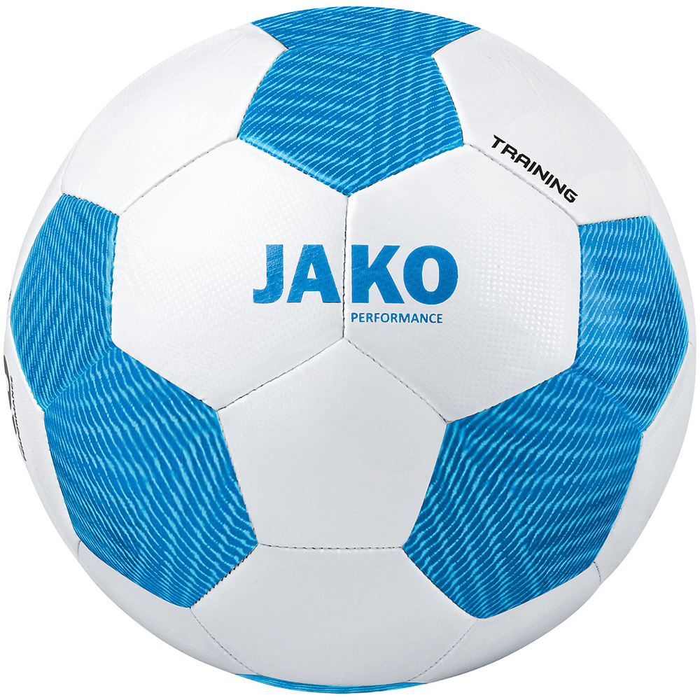 BALÓN DE ENTRENAMIENTO JAKO STRIKER 2.0, BLANCO-AZUL JAKO. TALLA 5 