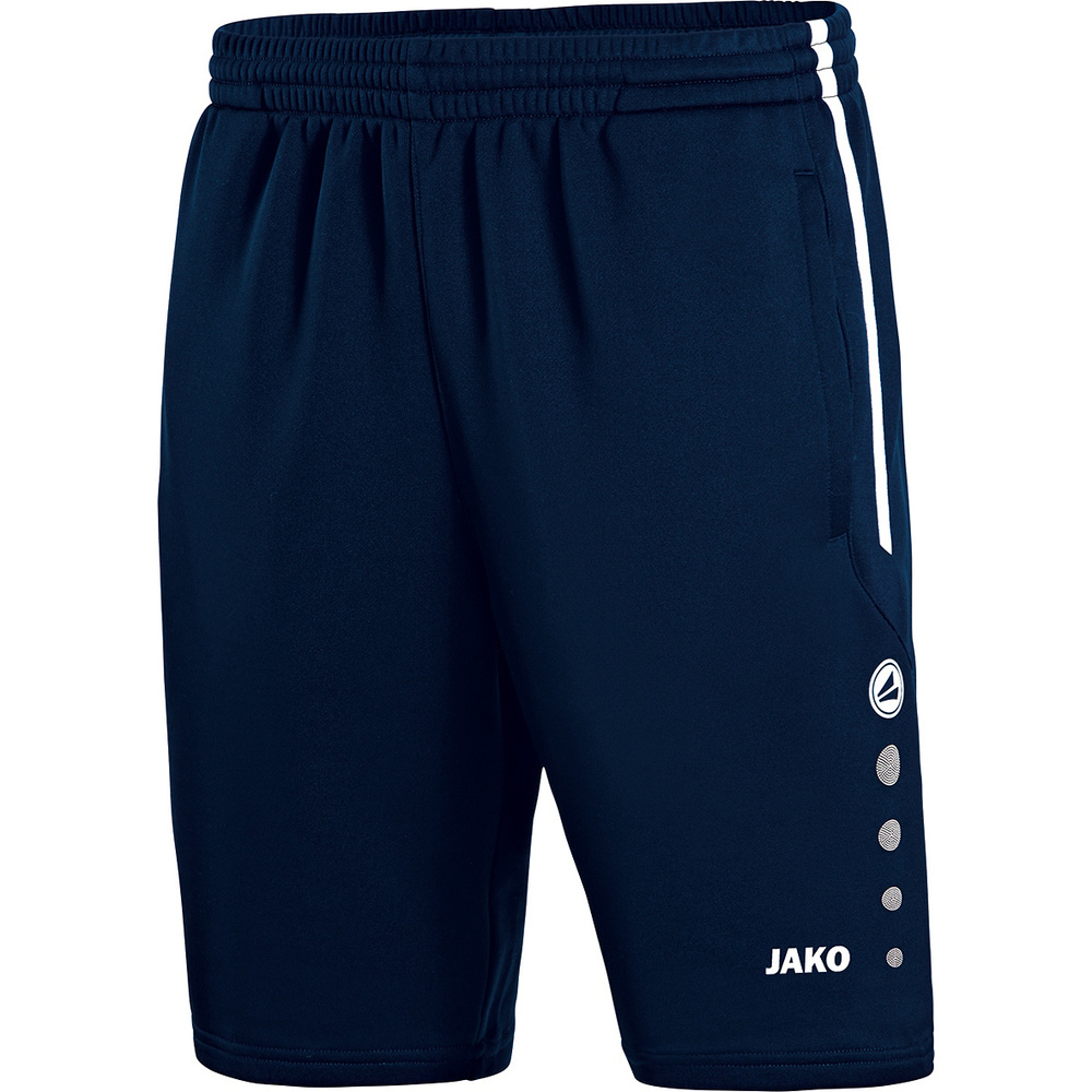 SHORT DE ENTRENAMIENTO JAKO ACTIVE, MARINO-BLANCO HOMBRE. S M L XL 2XL 3XL 