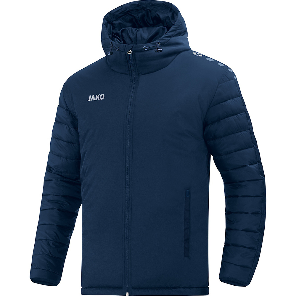 CHAQUETA DE INVIERNO JAKO TEAM, MARINO HOMBRE. S M L XL 2XL 3XL 4XL 