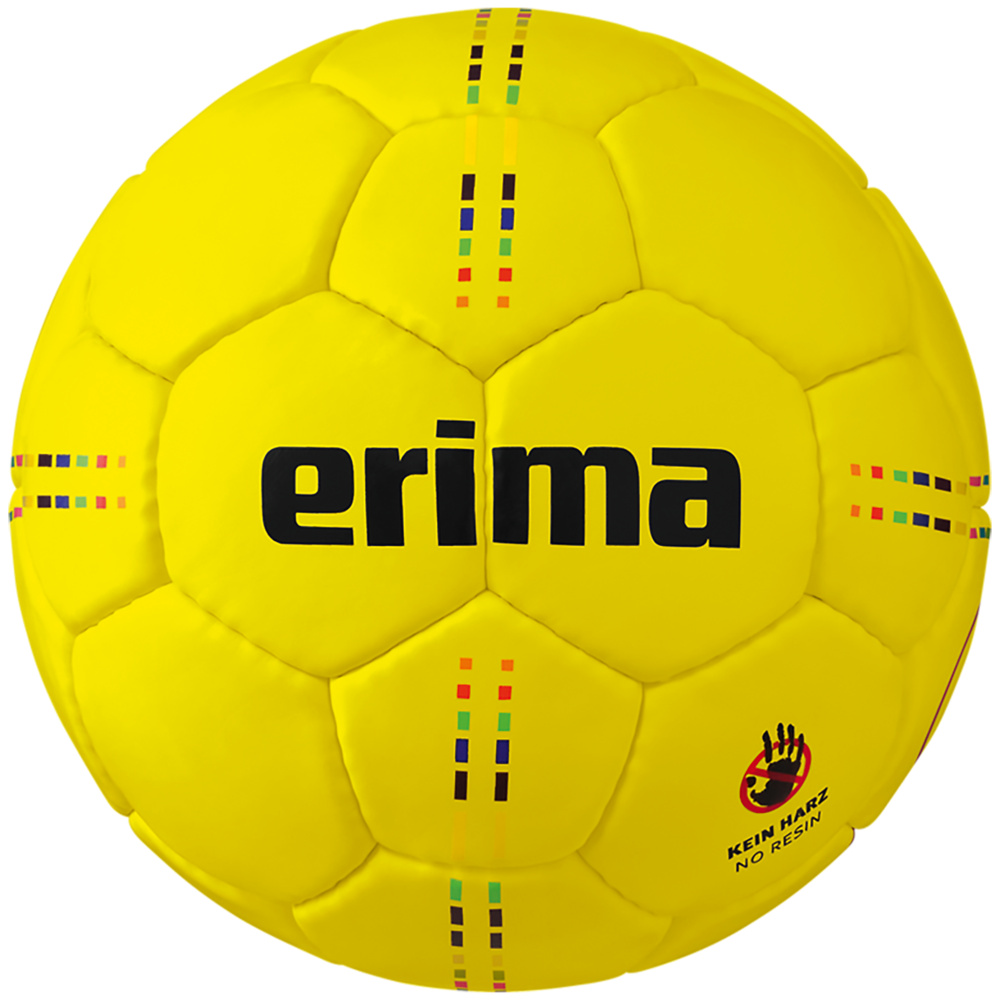 BALÓN BALONMANO ERIMA PURE GRIP N. 5 AMARILLO (SIN RESINA) TALLA 0 