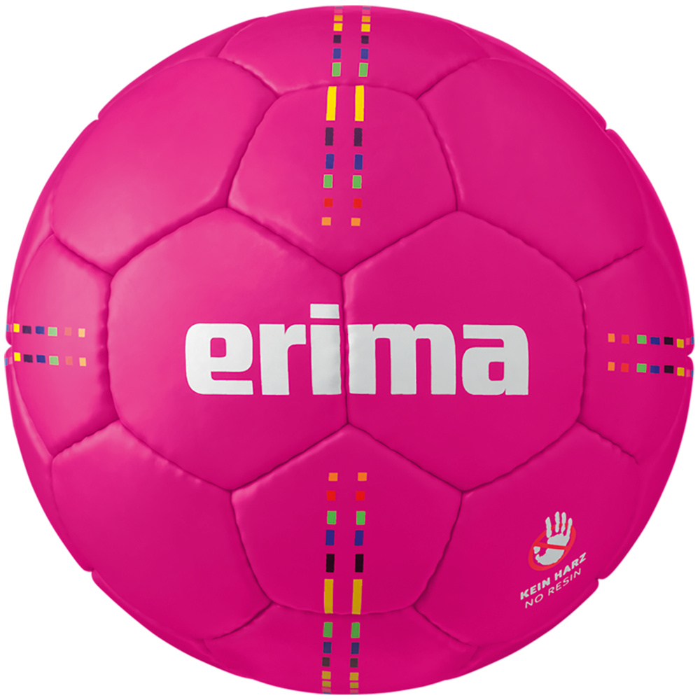 BALÓN BALONMANO ERIMA PURE GRIP N. 5 ROSA (SIN RESINA). TALLA 2 TALLA 3 