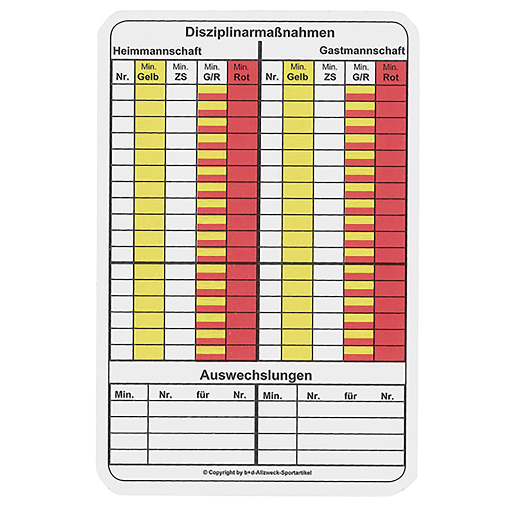 BLOC DE NOTAS DE FÚTBOL ERIMA. 