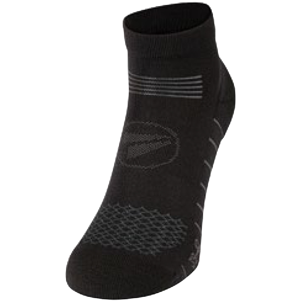 CALCETINES DE RUNNING JAKO COMFORT, NEGRO. 3 (35-38) 4 (39-42) 5 (43-46) 