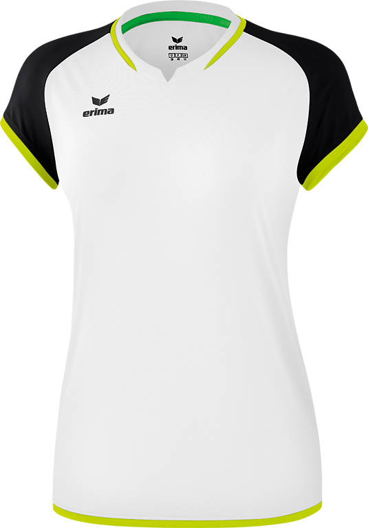 CAMISETA DE TIRANTES ERIMA ZENARI 3.0, BLANCA-NEGRA-LIMA MUJER. 32 34 36 38 40 42 44 46 48 