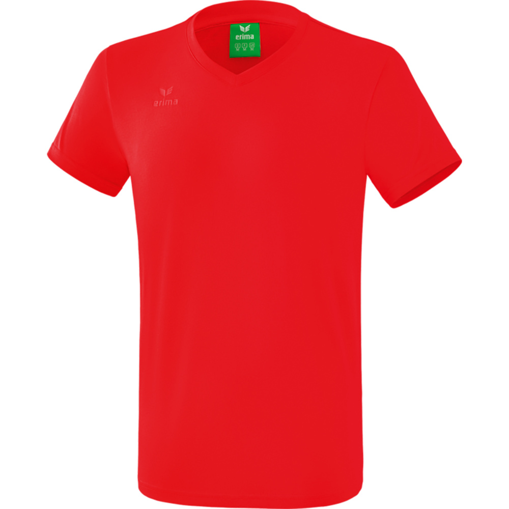 CAMISETA ERIMA STYLE, ROJA HOMBRE. S M L XL 2XL 3XL 